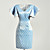  Women's Bodycon Solid Color Dress(Slim Cut)