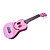  Smile - (Pink) Contrachapado Ukulele Soprano Basswood con Gig Bag y Selecciones
