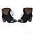  Leatherette Chunky Heel Ankle Boots With Lace-up Party / Evening Shoes (More Colors)