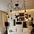  Artistic Chandeliers with 10 Lights Bulbs Design
