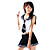  Cute Navy Style White And Blue School Uniform(4 Pieces)