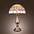  LEICHLINGEN - Luminária de Mesa Tiffany Floral