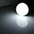  Dimmable E27 18W 1600LM 6000-6500K Natural White Light LED Ball Bulb (85-265V)