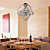 LONDONDERRY - Lampadario in cristallo con 4 lampadine