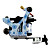  Blau und Weiß Porzellan Tattoo Machine Gun Liner und Shader