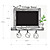  Vintage Board Blackboard Nature Wall Stickers