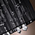  Stylish Crystal Flush Mount with 6 Lights in Black Fabric Shade