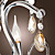  COURBEVOIE - Lustre Cristal com 8 Lâmpadas