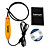  7mm Water Proof USB 2.0 300KP 10X Flexible Camera Endoscope w/ 4-LED - Yellow