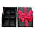  Black Gift Box With Ribbon Bowknot