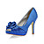  Satin Stiletto Pumps With Flower For Wedding (More Colors)