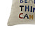  letras de algodão fronha decorativo
