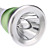  Rechargeable 4-Mode Red and White Warning Torch + 3-Mode Cree R2 LED Flashlight Set