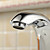  Automatic Sensor Bathroom Sink Faucet with Escutcheon Plate (Cold)