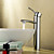  Chrome Finish Solid Brass Bathroom Sink Faucet (Tall)