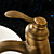  Antique Inspired Bathroom Sink Faucet - Antique Brass Finish