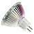 MR16 60x3528 SMD 3-3.5W 150-180LM 6000-6500K Natural White Light LED Spot Bulb (12V)
