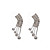  Gorgeous Alloy With Rhinestones Jewelry Set,Including Necklace And Earrings