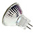  MR11 1.5W 12x5050SMD 140-160LM 2700-3000K Warm White Light LED Spot Bulb (12V)