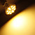  MR11 1.5W 12x5050SMD 140-160LM 2700-3000K Warm White Light LED Spot Bulb (12V)