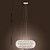  Modern Pendant in Elegant Style (Chain Adjustable)