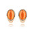  Lovely Oval 18K Gold Plated Imitation Opal Earring(More Colors)