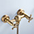  faucet de bronze antigo tub terminar com chuveiro de mão