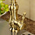  antique robinet de la cuisine inspirée - finition en bronze antique