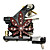  3 Guns Tattoo Kits with Dual Output LCD Power and 20 Color Ink+2 Black Ink