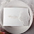  Floral Tri-fold Embossed Wedding Invitation (Set of 50)