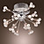  KENOSHA - Lustre Cristal - 16 slots à ampoule