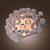  Modern Wall Light in Warm Light