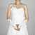  Satin Fingerless Wedding Bridal Elbow Length Gloves