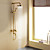  Ti-PVD Wall Mount Rain + Handheld Shower Faucet