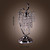 RENSSELAER - Tischlampe Modern aus Kristall