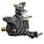  4 Cast Iron Tattoo Gun Kit for Lining and Shading (40 8ml Colors Included)