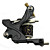  4 Cast Iron Tattoo Gun Kit for Lining and Shading (40 8ml Colors Included)