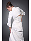  3/4-longueur manches en taffetas de mariée veste / mariage wrap