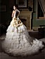  NADRA - Abito da Sposa in Organza e Taffetà