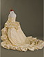  Ball Gown Spaghetti Straps Court Train Taffeta Flower Girl Dress