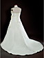  RHEA - Abito da Sposa in Raso (Taglia Forte)