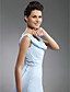  Chiffon Sheath/ Column Cowl Sweep Train Evening Dress inspired by Kim Kardashian at Emmy Award