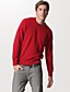  hommes pull en cachemire col rond