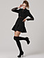  samlet hem halv ermene jakkeslaget dobbeltspent trench coat / inspirert av gossip girl / kvinners grøft strøk (FF-a-0853002)