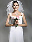  3 Layer Elbow With Beading Wedding Veil