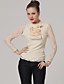  Spitze Rollkragen Langarm T-Shirt / T-Shirts (FF-B-0736803)