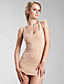  scoop cou ts bodycon cachemire robe