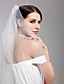  Une couche de voile de mariage coude merveilleuse