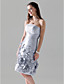  HIBA - Vestido de Dama de honor de Tafetán