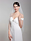 Une couche de voile de mariage coude merveilleuse